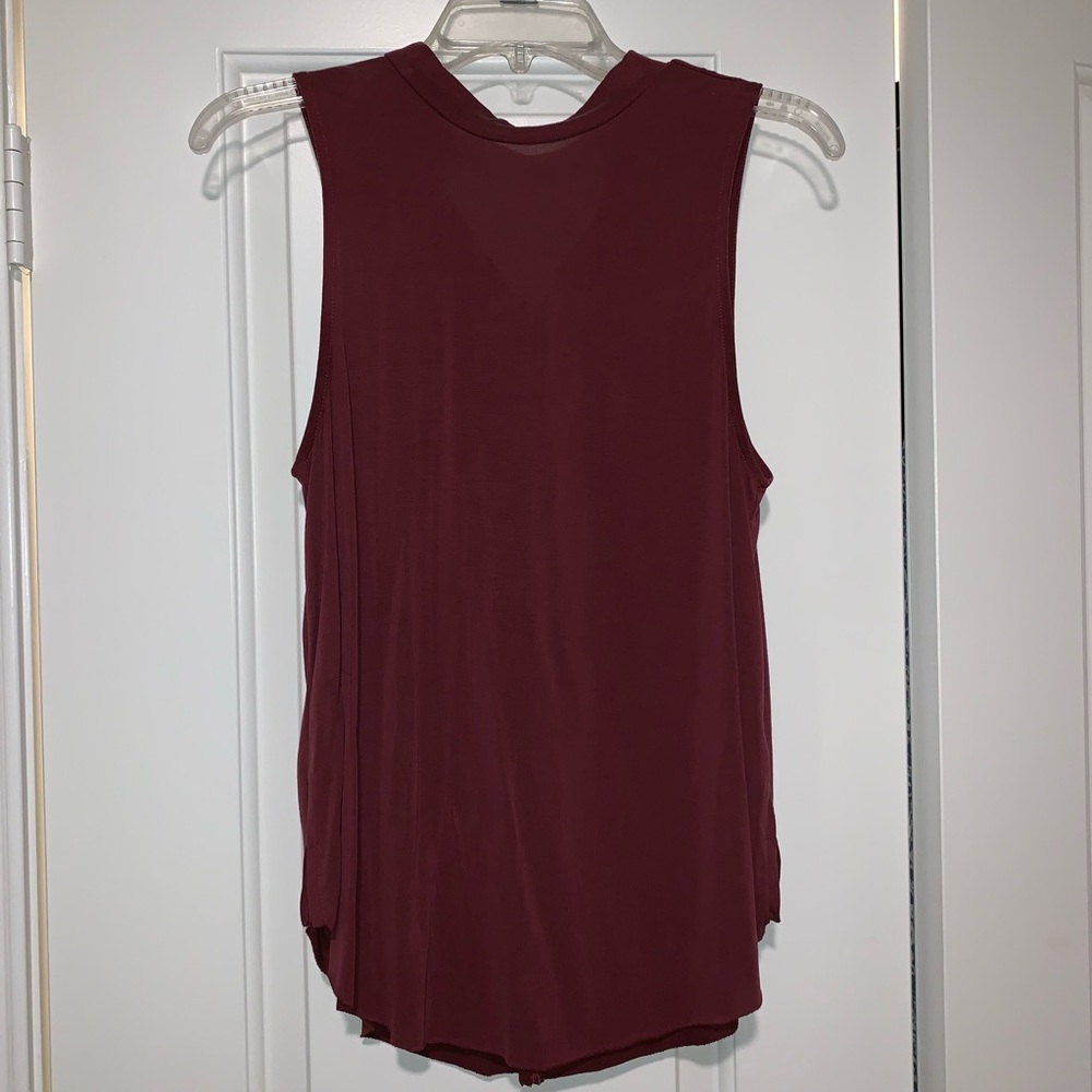 Burgundy Top